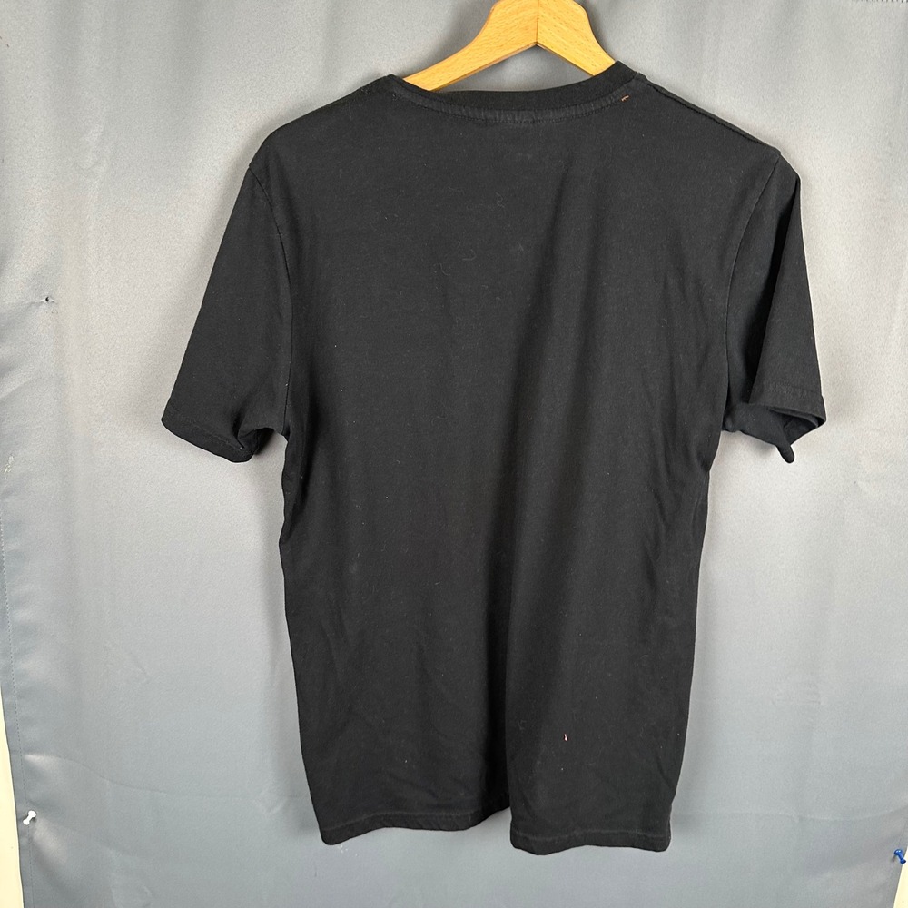 Krisp NYC Mens Sportsman Camo Patch Graphic T-Shirt Black Green Camouflage Small - Picture 2 of 9